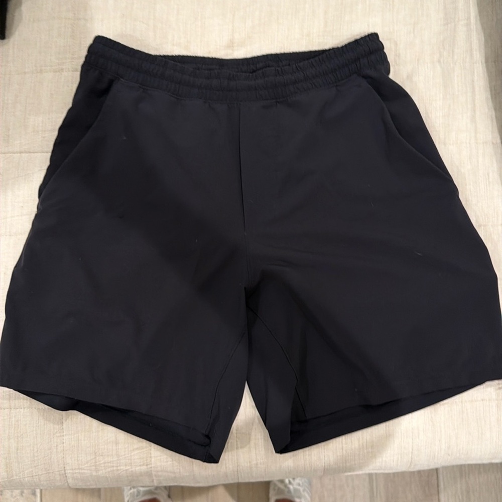 Lululemon Men's Black 7” Pace Breaker Shorts